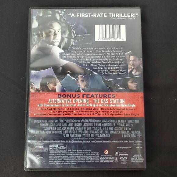 Breaking In (2018 Film) Thriller/Drama Movie [DVD] - Picture 4 of 4